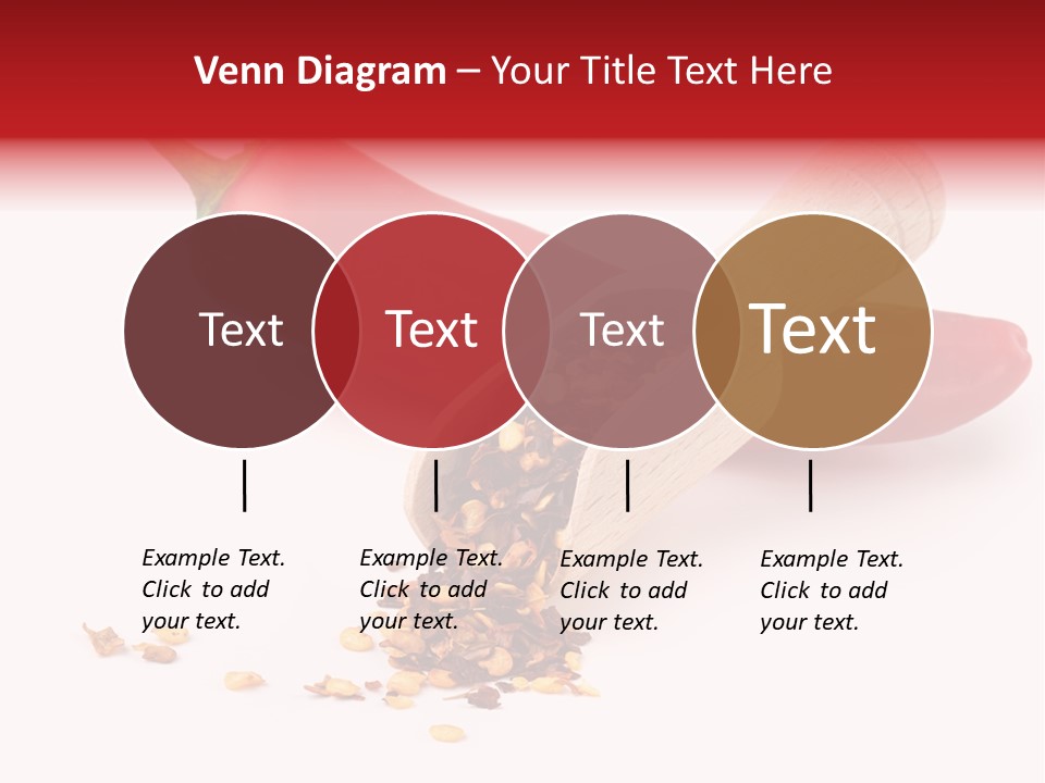 Wooden Flavoring Background PowerPoint Template