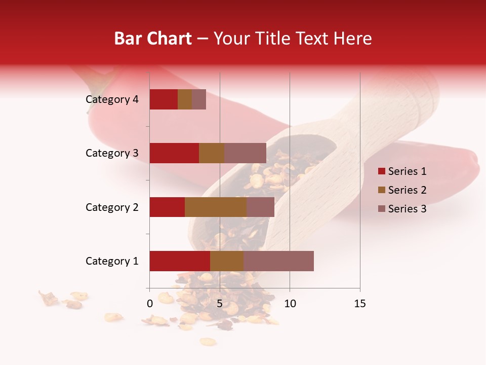 Wooden Flavoring Background PowerPoint Template