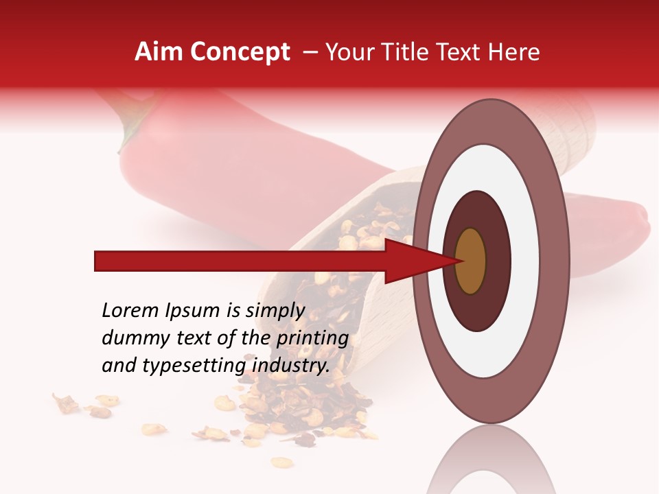 Wooden Flavoring Background PowerPoint Template