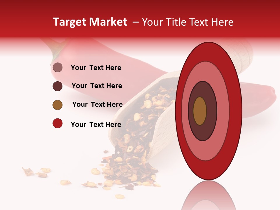 Wooden Flavoring Background PowerPoint Template