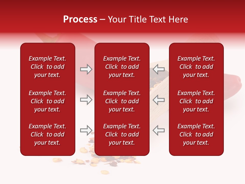 Wooden Flavoring Background PowerPoint Template