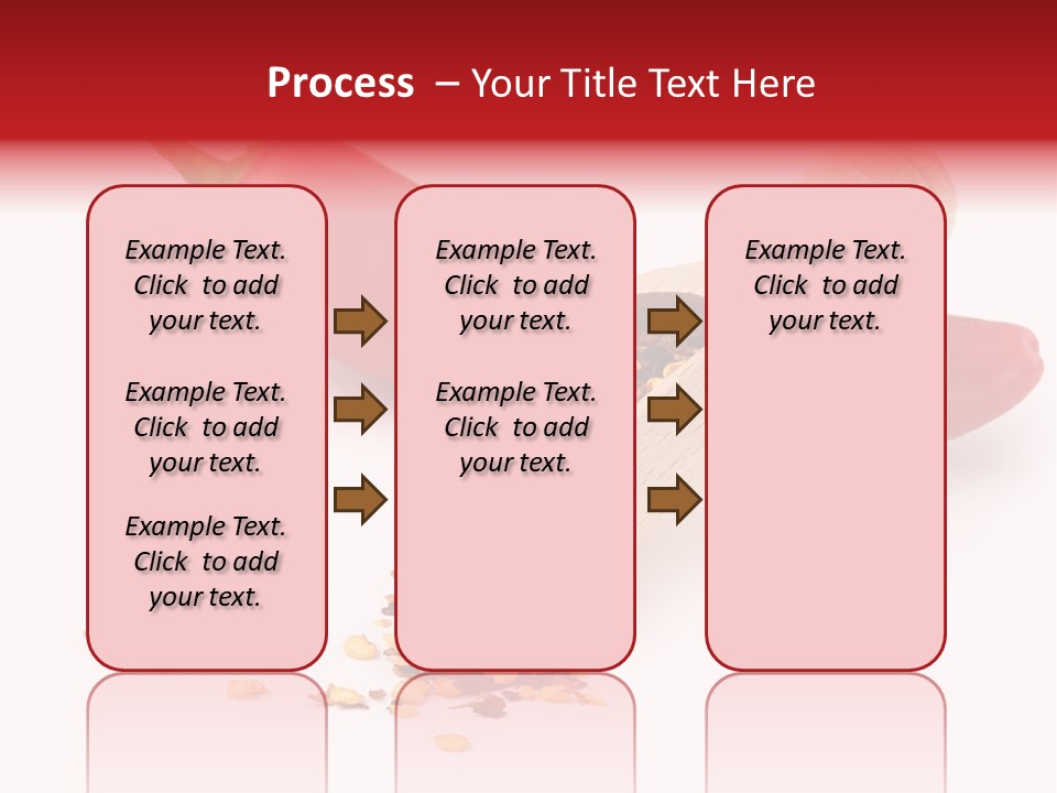 Wooden Flavoring Background PowerPoint Template