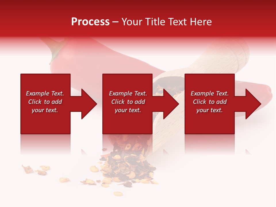 Wooden Flavoring Background PowerPoint Template