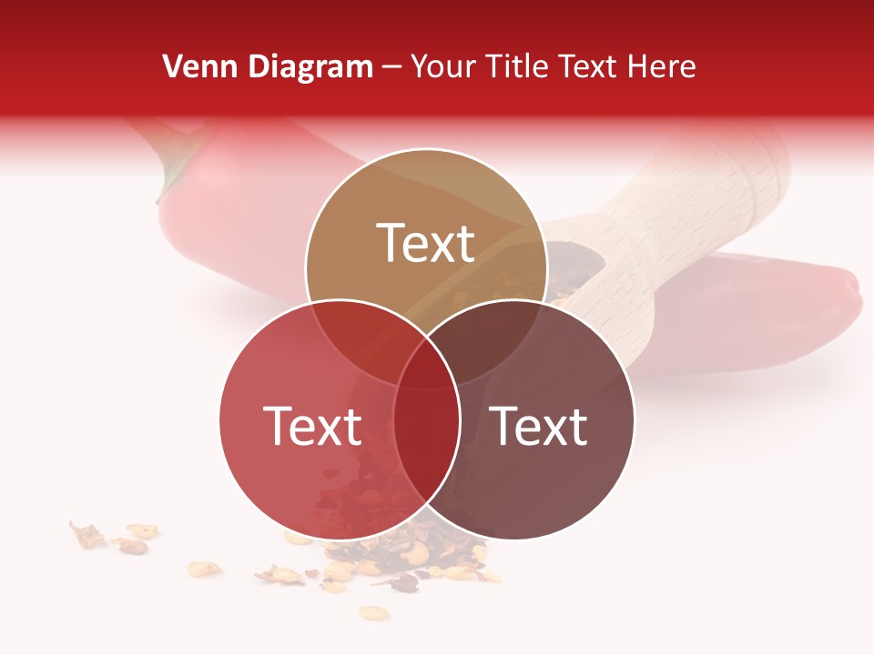 Wooden Flavoring Background PowerPoint Template