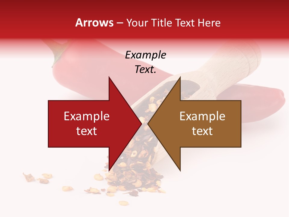 Wooden Flavoring Background PowerPoint Template