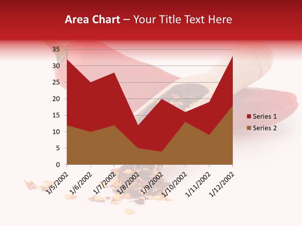 Wooden Flavoring Background PowerPoint Template