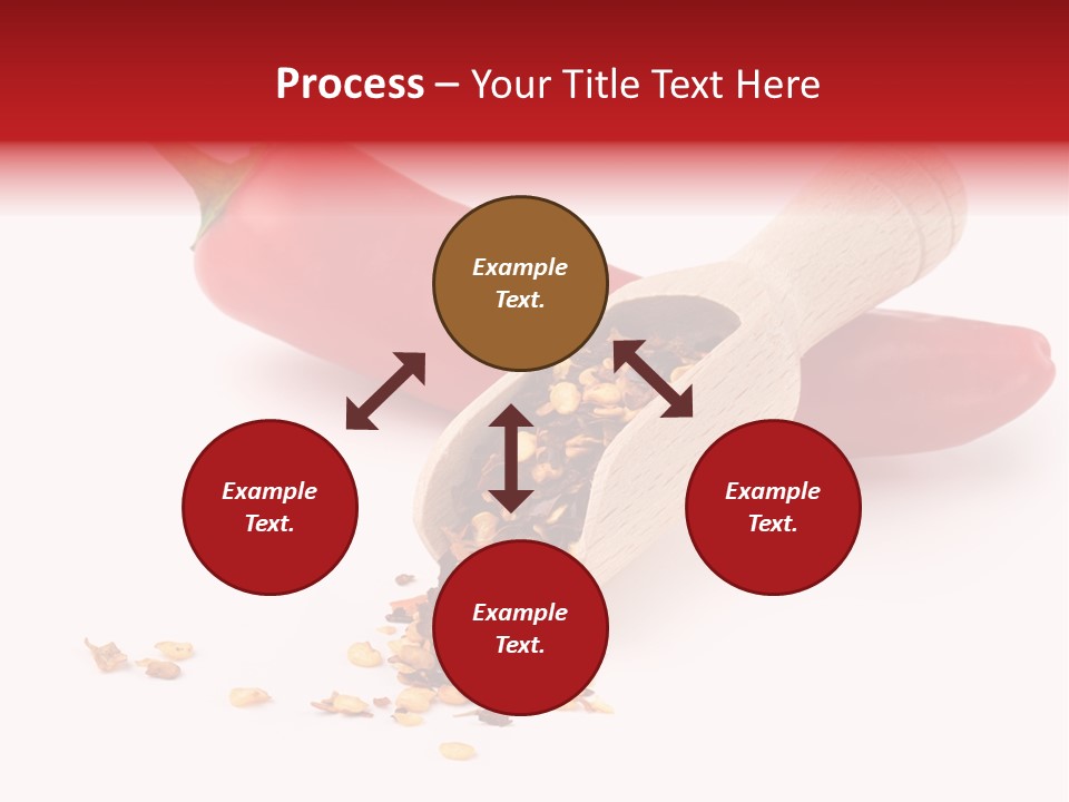 Wooden Flavoring Background PowerPoint Template