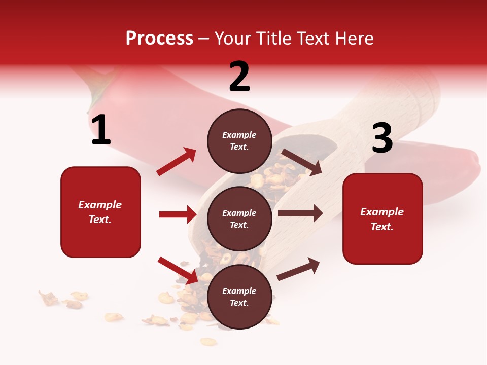 Wooden Flavoring Background PowerPoint Template