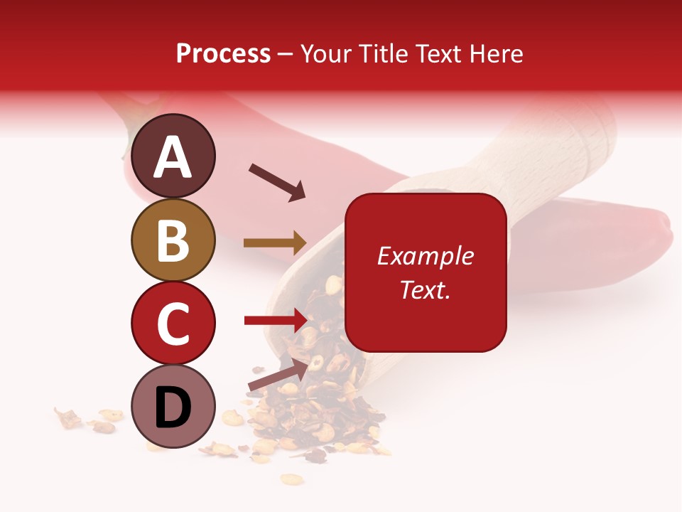 Wooden Flavoring Background PowerPoint Template