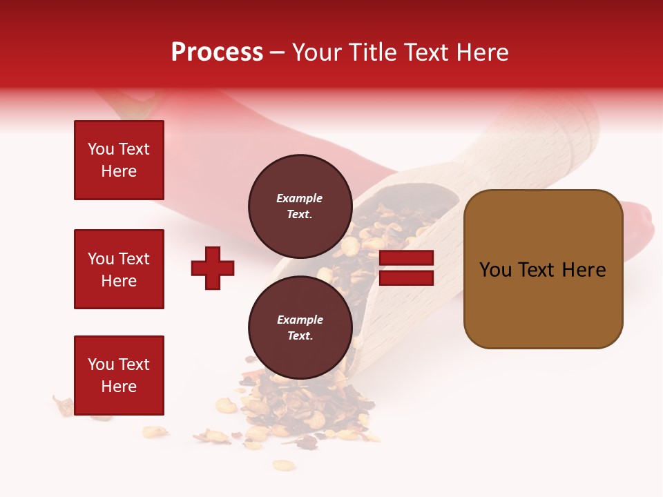 Wooden Flavoring Background PowerPoint Template