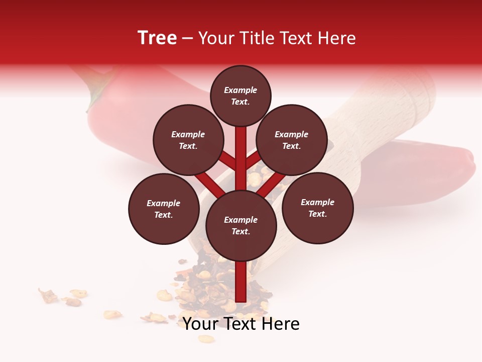 Wooden Flavoring Background PowerPoint Template