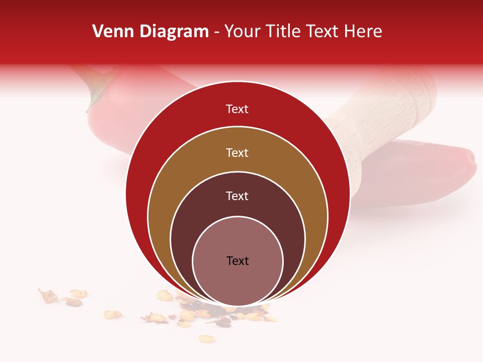 Wooden Flavoring Background PowerPoint Template
