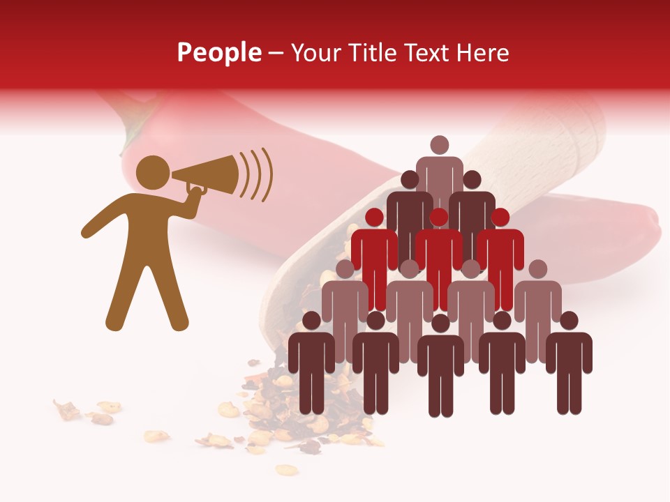 Wooden Flavoring Background PowerPoint Template