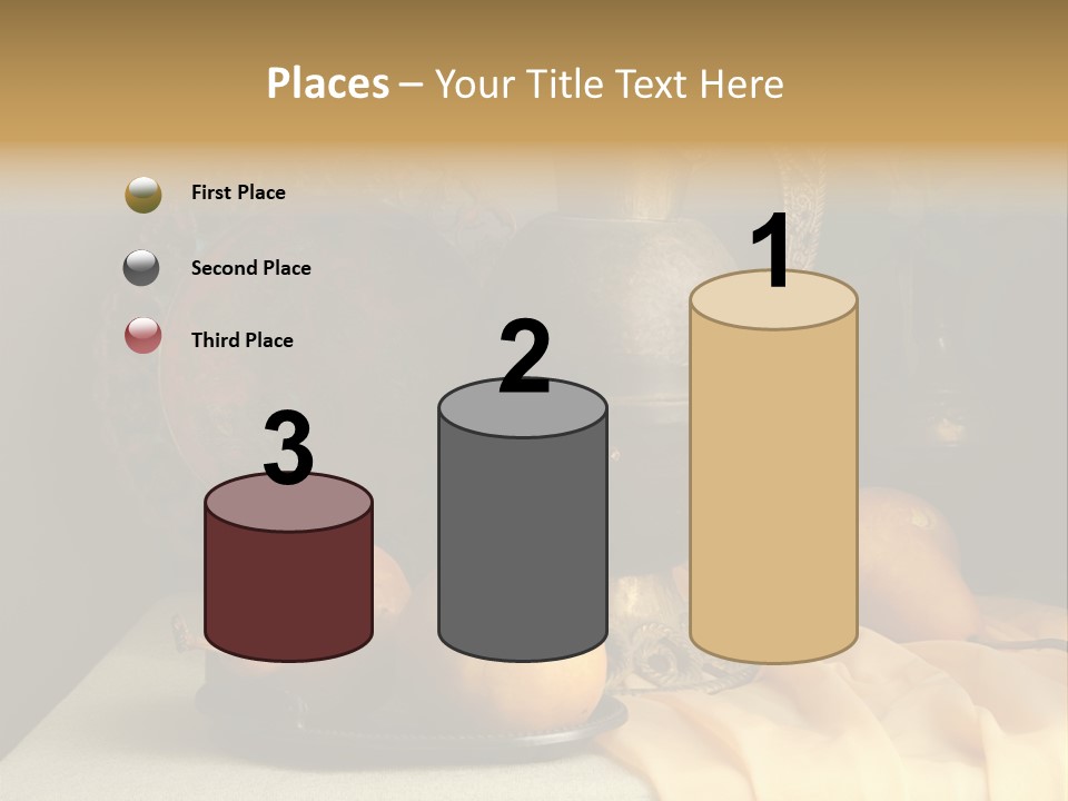 Tabletop Food Vintage PowerPoint Template