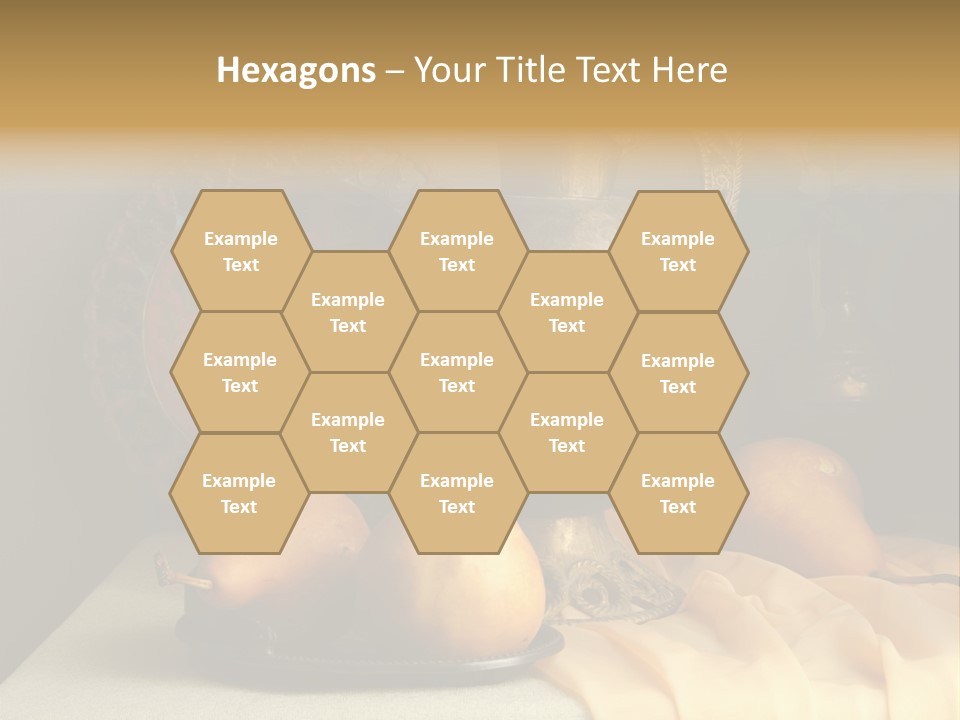 Tabletop Food Vintage PowerPoint Template