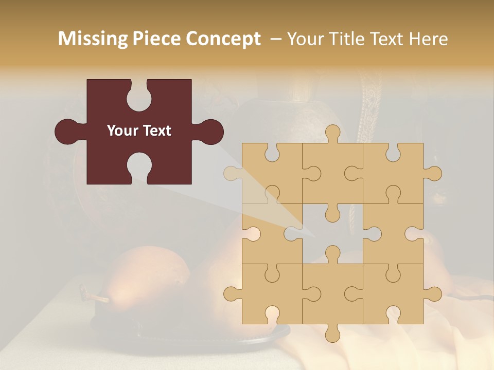 Tabletop Food Vintage PowerPoint Template