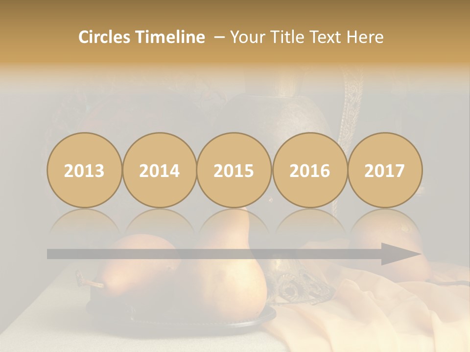 Tabletop Food Vintage PowerPoint Template