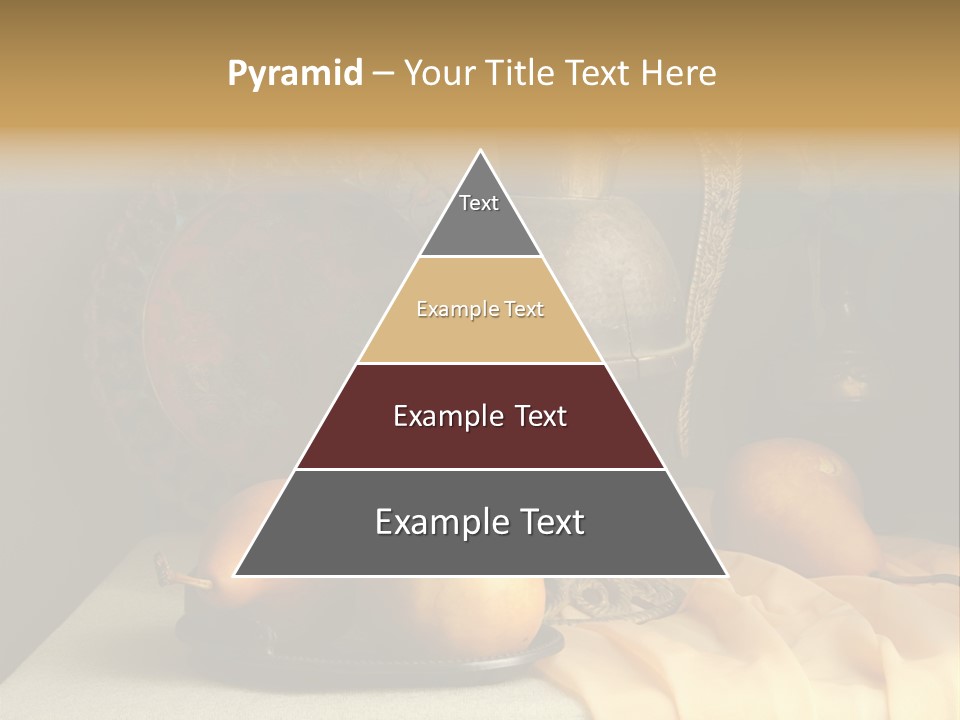 Tabletop Food Vintage PowerPoint Template