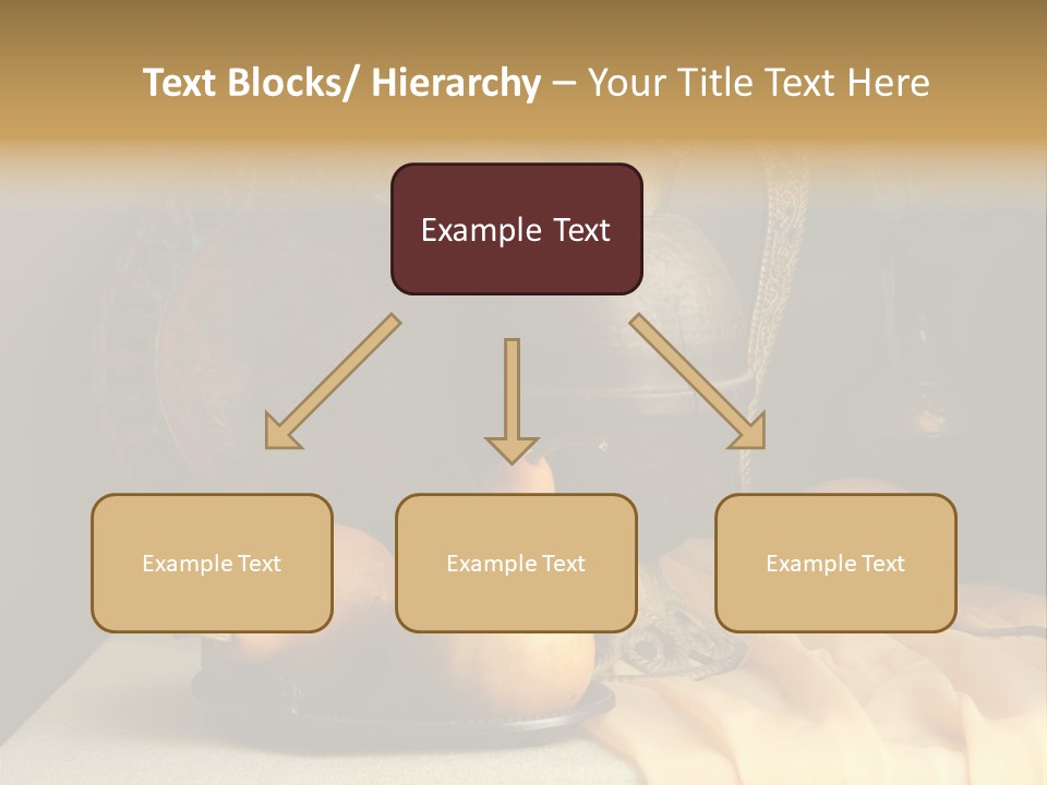 Tabletop Food Vintage PowerPoint Template