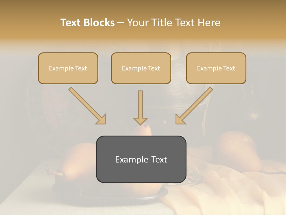 Tabletop Food Vintage PowerPoint Template