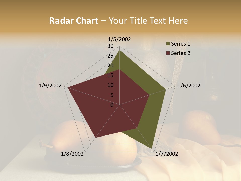 Tabletop Food Vintage PowerPoint Template