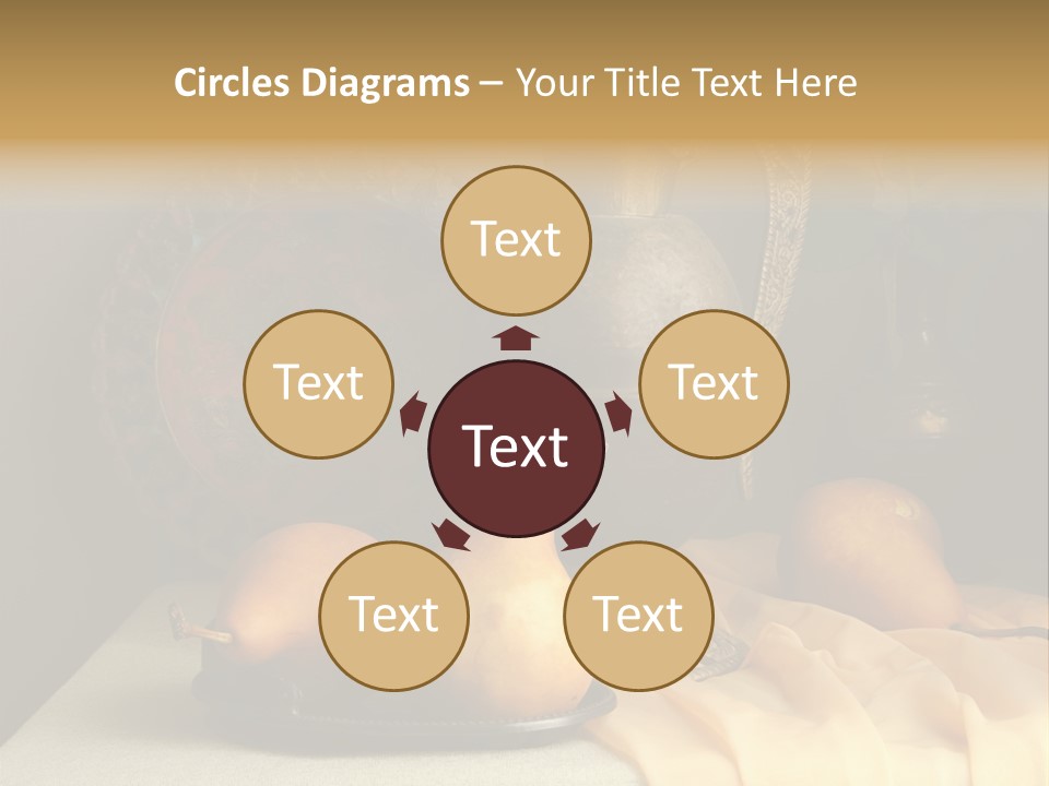 Tabletop Food Vintage PowerPoint Template