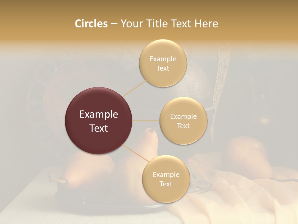 Tabletop Food Vintage PowerPoint Template