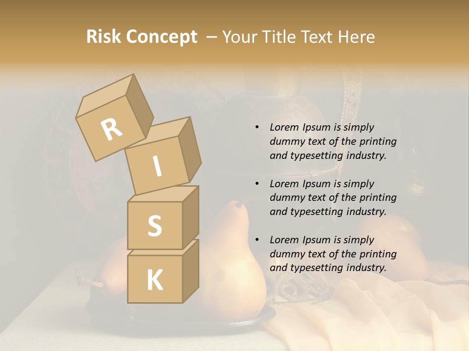 Tabletop Food Vintage PowerPoint Template