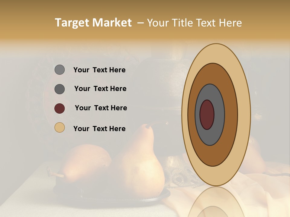 Tabletop Food Vintage PowerPoint Template