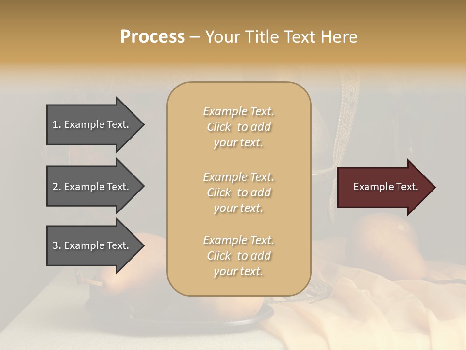 Tabletop Food Vintage PowerPoint Template