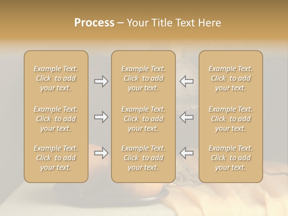 Tabletop Food Vintage PowerPoint Template