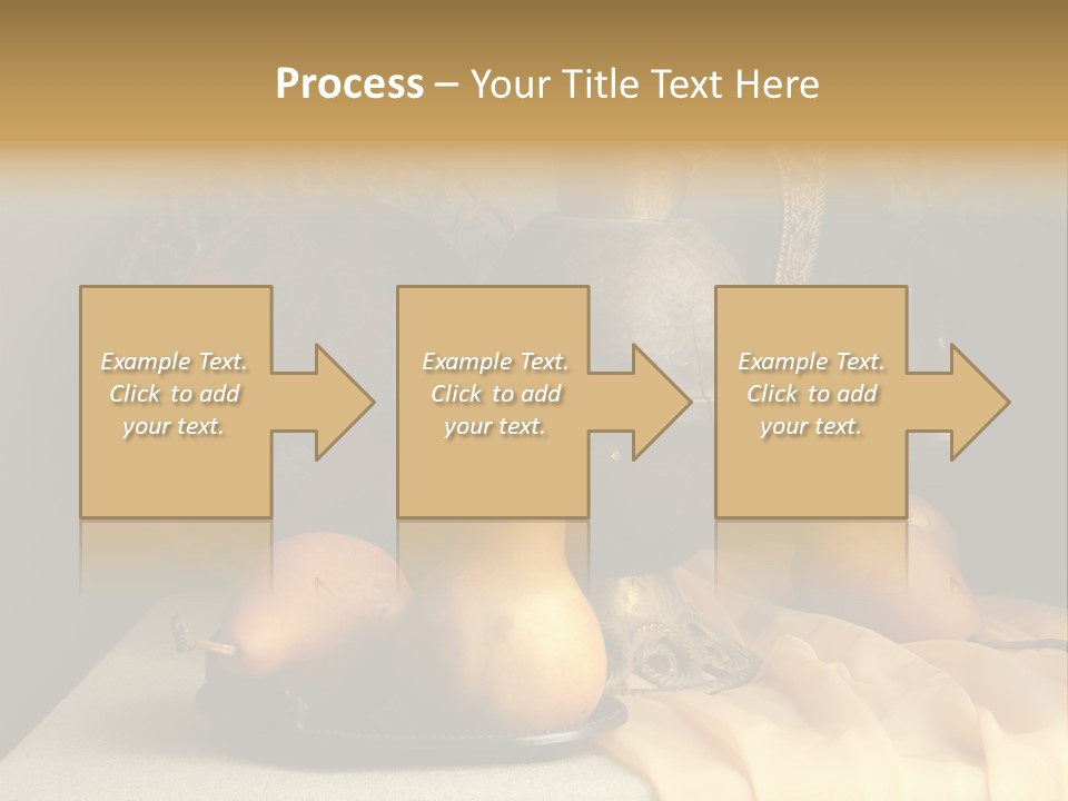 Tabletop Food Vintage PowerPoint Template