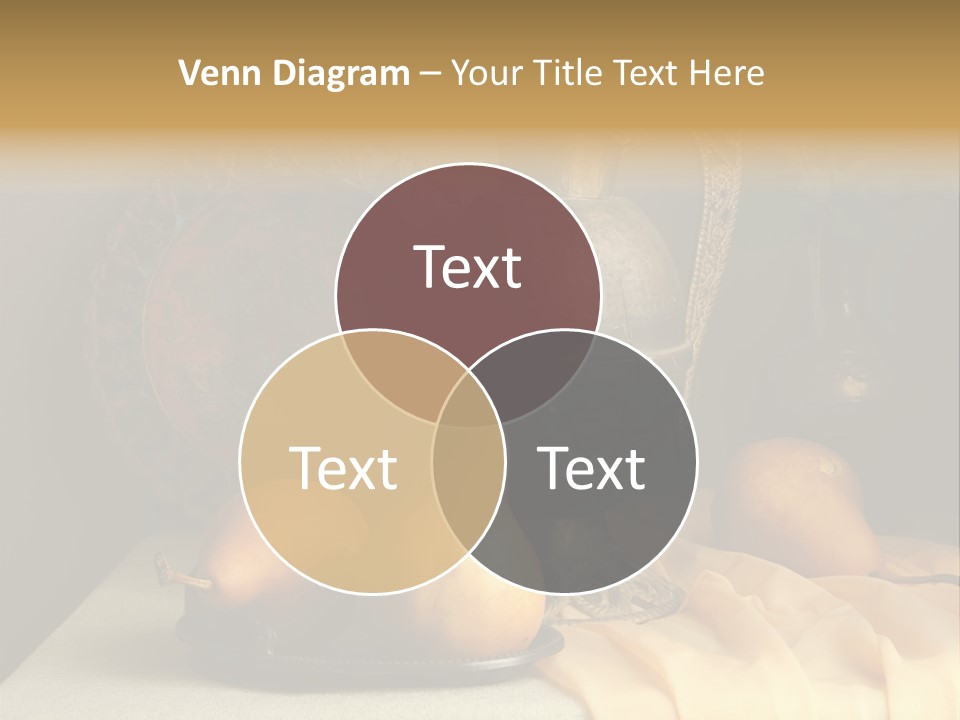 Tabletop Food Vintage PowerPoint Template