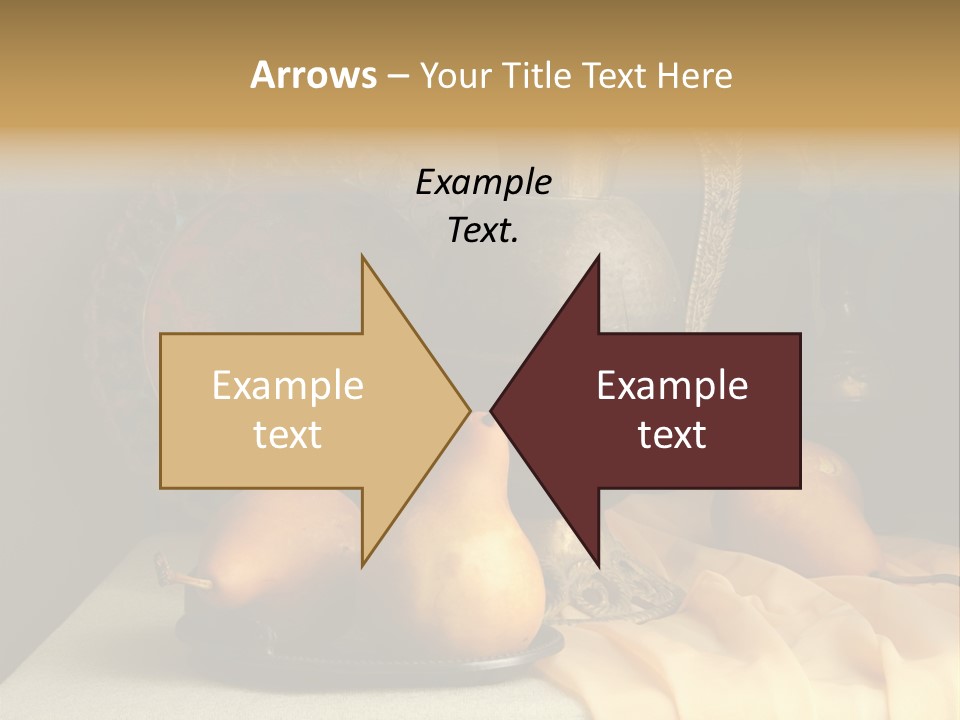 Tabletop Food Vintage PowerPoint Template