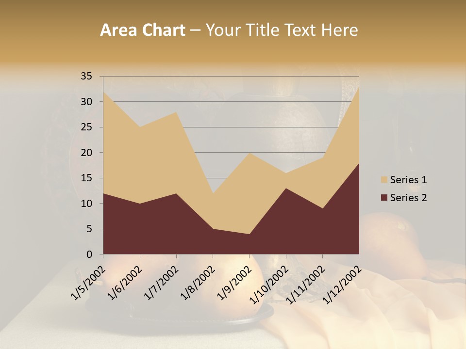 Tabletop Food Vintage PowerPoint Template