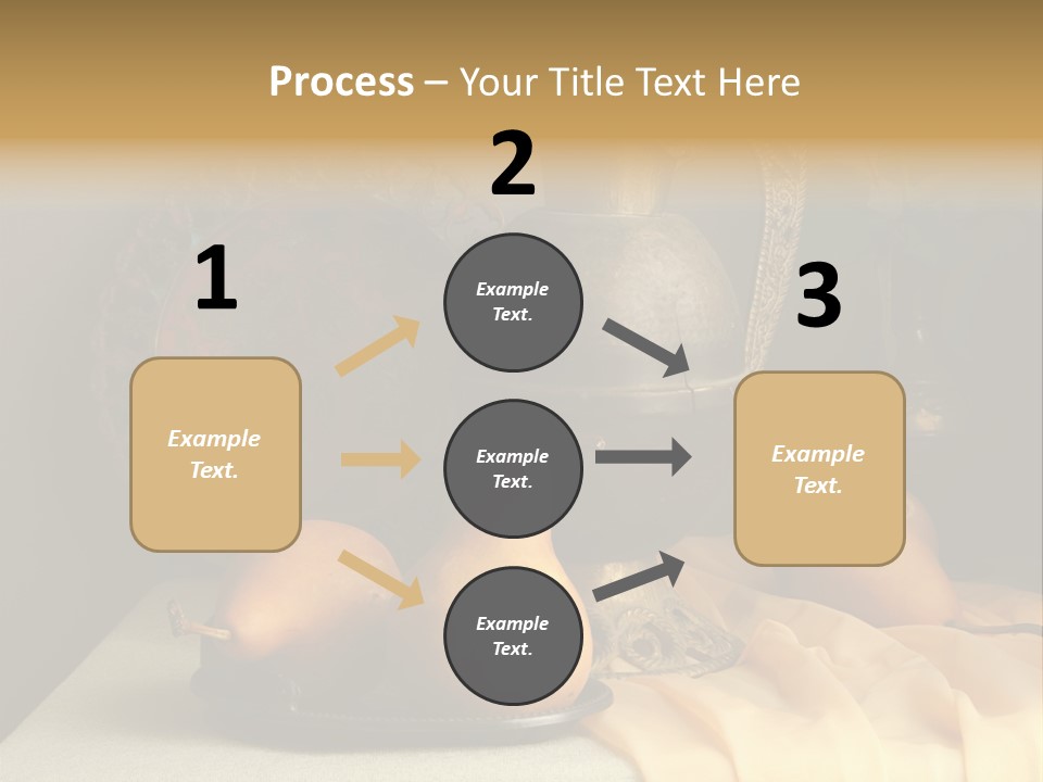 Tabletop Food Vintage PowerPoint Template
