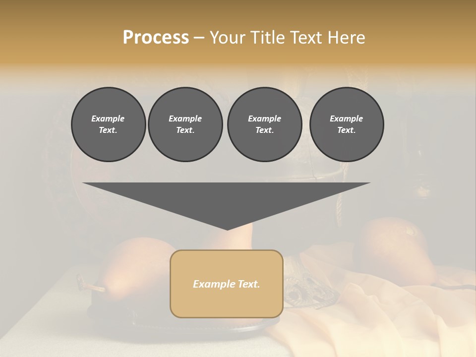 Tabletop Food Vintage PowerPoint Template