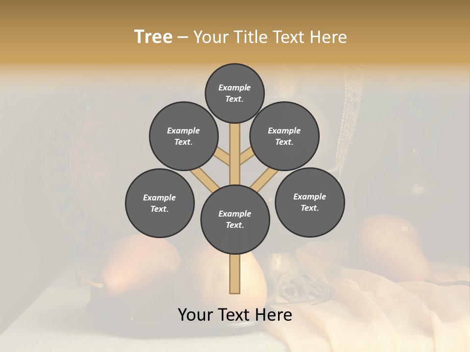 Tabletop Food Vintage PowerPoint Template