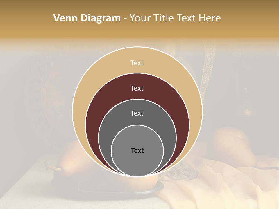 Tabletop Food Vintage PowerPoint Template