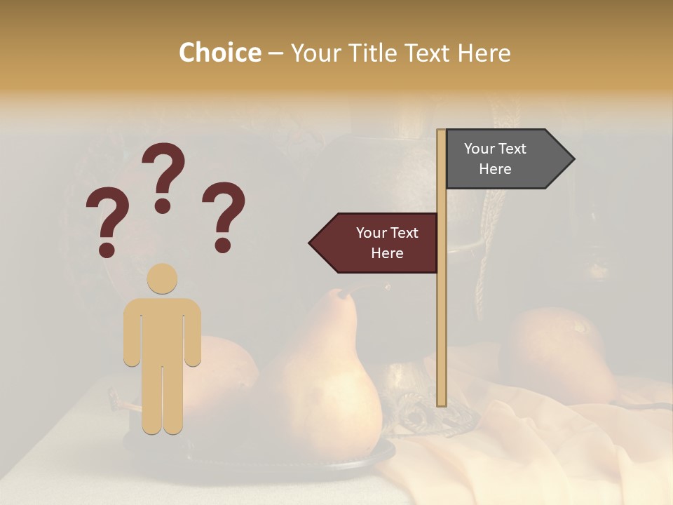 Tabletop Food Vintage PowerPoint Template