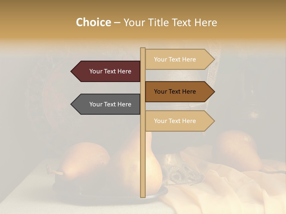 Tabletop Food Vintage PowerPoint Template
