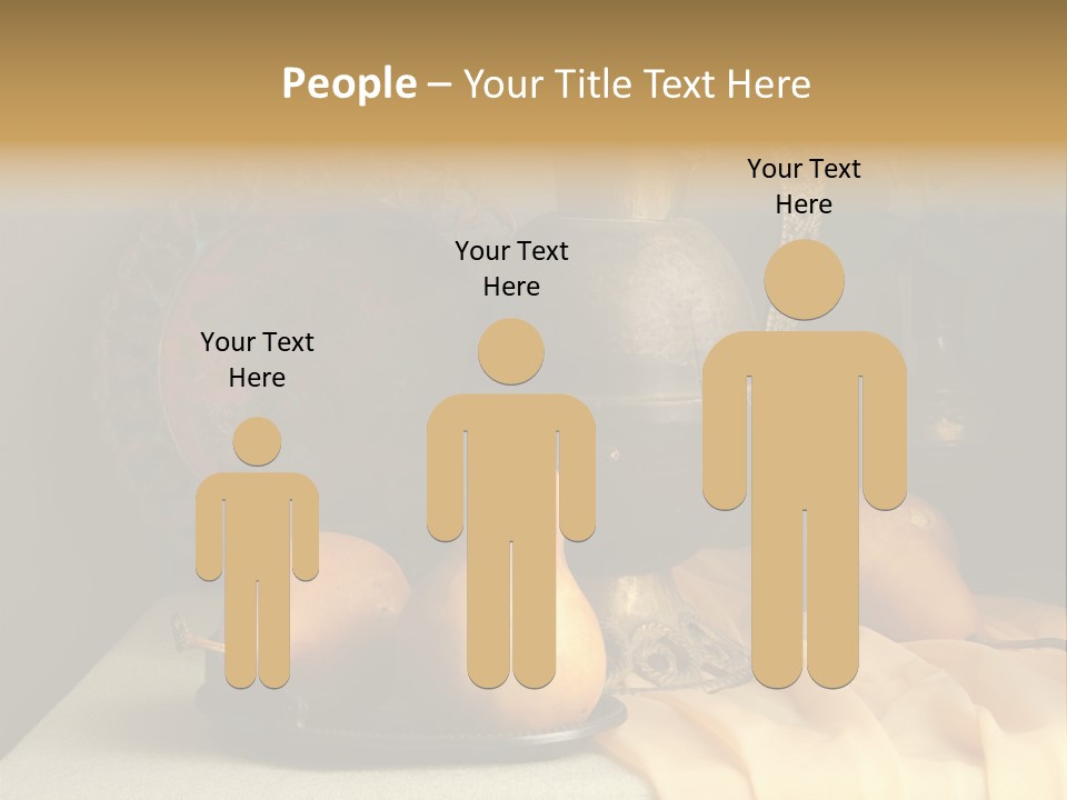 Tabletop Food Vintage PowerPoint Template