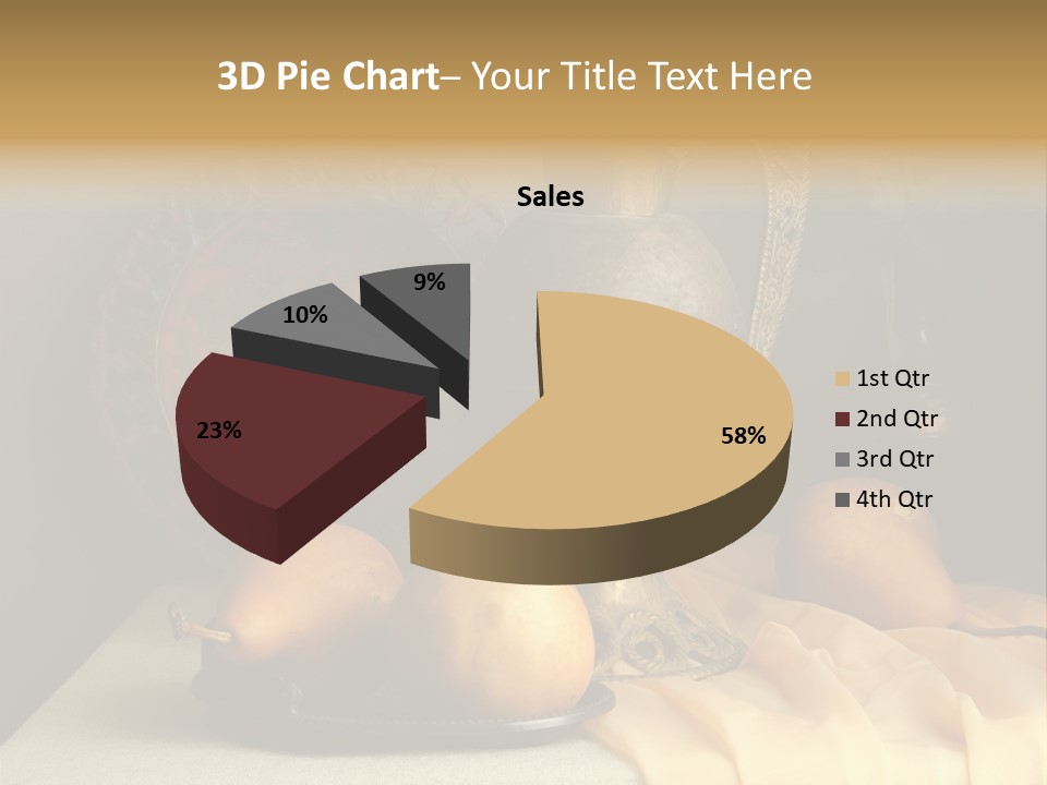 Tabletop Food Vintage PowerPoint Template