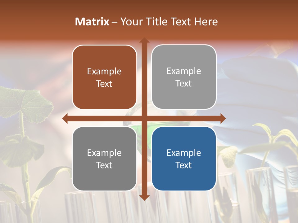 Genetic Lab Technology PowerPoint Template