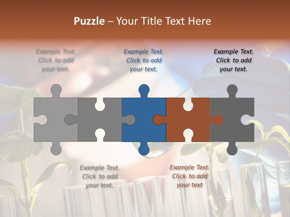 Genetic Lab Technology PowerPoint Template