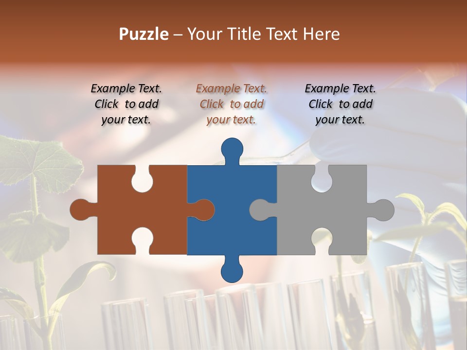 Genetic Lab Technology PowerPoint Template