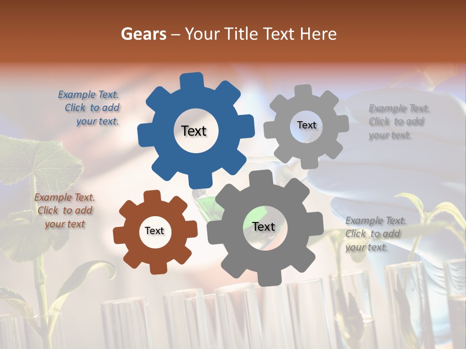 Genetic Lab Technology PowerPoint Template