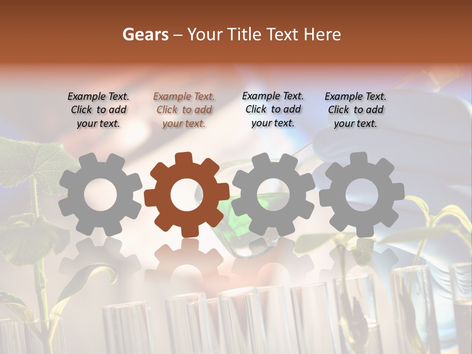 Genetic Lab Technology PowerPoint Template