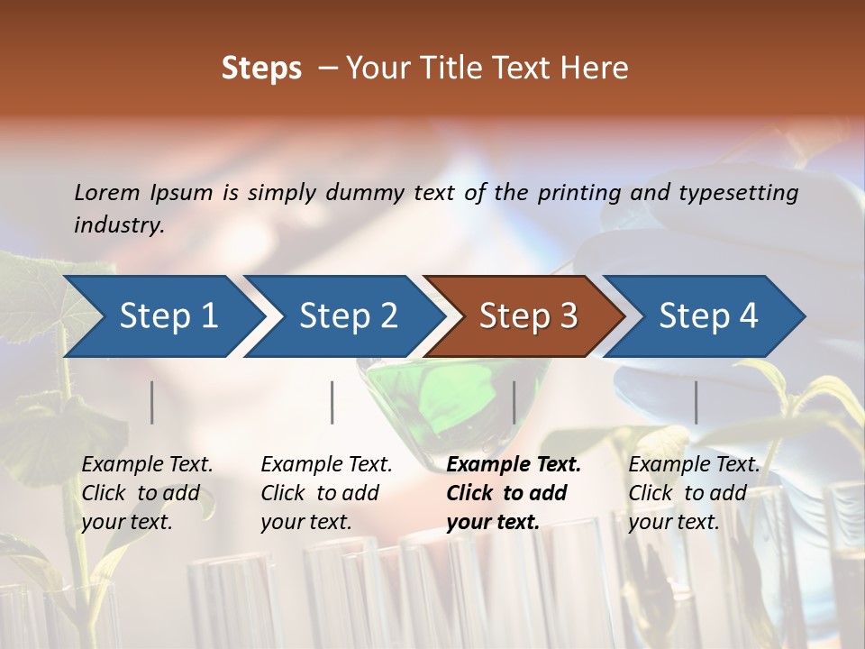 Genetic Lab Technology PowerPoint Template