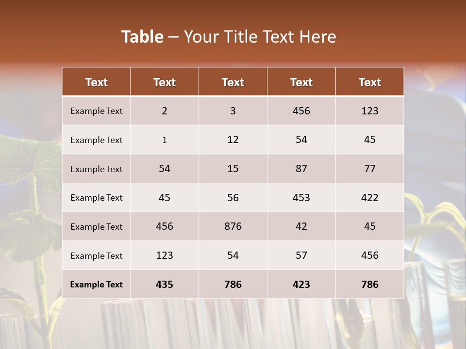 Genetic Lab Technology PowerPoint Template